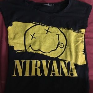 Obo New Small Nirvana Band Tee